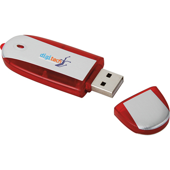 1 GB Two-Tone USB 2.0 Flash Drive